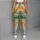 Orange Mint Tie Dye for Yoga Pilates and Everyday Activewear Leggings - 6