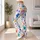 Colorful Stars And Dots For Yoga, Pilates, And Everyday Active Lifestyle Outings Leggings - 11