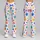 Colorful Stars And Dots For Yoga, Pilates, And Everyday Active Lifestyle Outings Leggings - 9