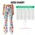Colorful Stars And Dots For Yoga, Pilates, And Everyday Active Lifestyle Outings Leggings - 7