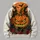Menacing Pumpkin, Black Cats & Red Roses for Halloween Parties and Autumn Nights All-over Print Hoodie (Lightweight) - 5