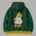 Cheese Hat Ghost with Beer Mug for Halloween Game Day Fun All-over Print Hoodie (Lightweight) - 5
