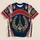 Parisian Football Crest and Eiffel Tower for European Matchday Supporters All-over Print Unisex T-shirt - 1