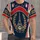 Parisian Football Crest and Eiffel Tower for European Matchday Supporters All-over Print Unisex T-shirt - 4