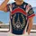 Parisian Football Crest and Eiffel Tower for European Matchday Supporters All-over Print Unisex T-shirt - 2