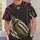 Gold Football and Heraldic Fleur Emblem for Game Day Tailgates and Autumn Sports Fans All-over Print Unisex T-shirt - 5