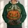 Jack-O'-Lantern, Black Cat And Bats For Spooky Halloween Nights All-over Print Hoodie (Lightweight) - 1