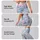Light Blue Wildflower Blooms for Yoga, Pilates and Relaxed Everyday Studio Sessions Leggings - 8