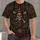 Pirate Skull Crossbones for Halloween Cosplay and Spooky Nautical Night Adventures All-over Print Unisex T-shirt - 4