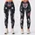 Pastel Mermaid Starry Sea Motifs for Yoga Pilates and Everyday Coastal Style Leggings - 3