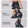 Pastel Mermaid Starry Sea Motifs for Yoga Pilates and Everyday Coastal Style Leggings - 8