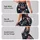 Pastel Mermaid Starry Sea Motifs for Yoga Pilates and Everyday Coastal Style Leggings - 2