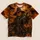 Pumpkin-Head Scarecrow Beneath a Full Moon for Halloween Night and Autumn Gatherings All-over Print Unisex T-shirt - 1