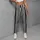 Black And White Pinstripes For Studio Sessions, City Strolls And Everyday Minimalist Style Leggings - 5
