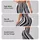 Black And White Pinstripes For Studio Sessions, City Strolls And Everyday Minimalist Style Leggings - 2