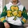 Shamrock Football Collegiate Spirit for Game Day and St. Patrick’s Season Fans All-over Print Hoodie (Lightweight) - 6