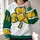 Shamrock Football Collegiate Spirit for Game Day and St. Patrick’s Season Fans All-over Print Hoodie (Lightweight) - 2