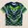 Spread-Wing Eagle Sports Emblem for Game Day and Everyday Casual Style All-over Print Unisex T-shirt - 1