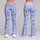 Lavender Fan Scales With White Blossoms For Yoga, Pilates And Everyday Outings Wear Leggings - 9