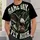 Bald Eagle Football Spirit for Game Day Tailgates and Outdoor Sports Fans All-over Print Unisex T-shirt - 5