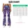 Pastel Starry Sky and Colorful Stars for Yoga, Pilates, Gym, and Everyday Wear Style Leggings - 7