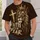 Crowned Lion Cross Faith Over Fear Psalm 56:3 Christian Church Gift for Men All-over Print Unisex T-shirt - 5