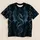 Cyan Rune Dragon Cloak Motifs for Medieval Fantasy Cosplay and Viking Festival Wear All-over Print Unisex T-shirt - 1
