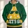 Cheese Slice Sunglasses and Football Laces for Game Day Tailgating Fans All-over Print Hoodie (Lightweight) - 1
