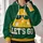 Cheese Slice Sunglasses and Football Laces for Game Day Tailgating Fans All-over Print Hoodie (Lightweight) - 2