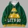 Cheese Slice Sunglasses and Football Laces for Game Day Tailgating Fans All-over Print Hoodie (Lightweight) - 4