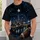 Night Football City Skyline With Stadium Lights for Game Day and Casual Weekends All-over Print Unisex T-shirt - 5