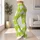 Lime Green Argyle Diamonds for Yoga Pilates and Everyday Activewear Leggings - 11