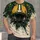 Green And Gold Football Helmet For Game Day Tailgates And Dedicated Sports Fans All-over Print Unisex T-shirt - 4