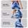 Cobalt Blue Tie Dye Waves for Yoga, Gym Training and Outdoor Running Leggings - 2