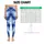 Cobalt Blue Tie Dye Waves for Yoga, Gym Training and Outdoor Running Leggings - 1