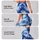 Cobalt Blue Tie Dye Waves for Yoga, Gym Training and Outdoor Running Leggings - 2