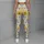 Yellow Daisy Wildflower Scatter for Yoga Pilates and Everyday Casual Wear Leggings - 6