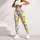 Yellow Daisy Wildflower Scatter for Yoga Pilates and Everyday Casual Wear Leggings - 4