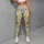 Yellow Daisy Wildflower Scatter for Yoga Pilates and Everyday Casual Wear Leggings - 5