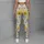 Yellow Daisy Wildflower Scatter for Yoga Pilates and Everyday Casual Wear Leggings - 5