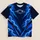 Navy Football Lightning and Star Panels for Game Day and Weekend Fan Style Wear All-over Print Unisex T-shirt - 1