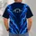 Navy Football Lightning and Star Panels for Game Day and Weekend Fan Style Wear All-over Print Unisex T-shirt - 6