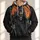 Cloaked Reaper with Scythe Under Orange Moon for Halloween Night and Gothic Fall Wear All-over Print Hoodie (Lightweight) - 1