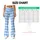 Sky Blue And White Harlequin Checks for Yoga Pilates and Everyday Activewear Style Leggings - 7