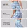 Sky Blue And White Harlequin Checks for Yoga Pilates and Everyday Activewear Style Leggings - 2