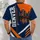 Denver Skyline And Rugby Stripes For Game Day, City Commutes And Casual Wear All-over Print Unisex T-shirt - 6