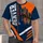 Denver Skyline And Rugby Stripes For Game Day, City Commutes And Casual Wear All-over Print Unisex T-shirt - 4