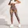 Sleepy Sloth Treat Circles for Yoga, Pilates and Relaxed Weekend Activewear Style Leggings - 6