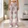 Vintage Rose And Blue Blossom Florals For Yoga, Pilates, And Everyday Wear Leggings - 11