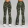 Olive Woodland Camo for Yoga, Pilates and Everyday Outdoor Style Leggings - 9
